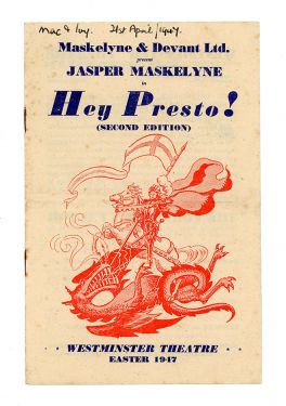 Jasper Maskelyne in Hey Presto!