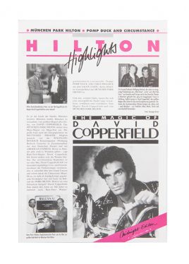 David Copperfield at Hilton Munich Park