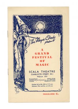 A Grand Festival of Magic Programme 1949