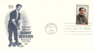 Houdini First-Day Cover