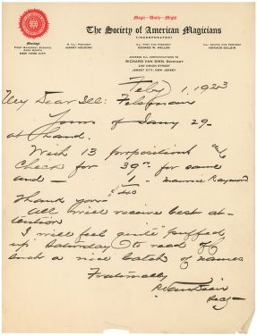 ALS to Arthur P. Felsman