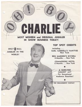 Oh! Boy Charlie Advertisement