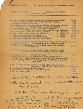 Don Nixon Annotated Price List