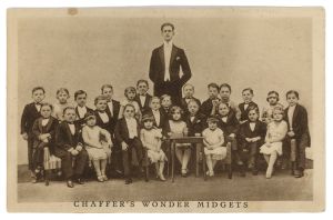 Chaffer's Wonder Midgets Postcard