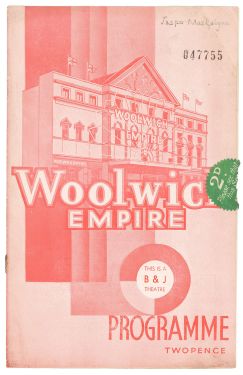 Jasper Maskelyne & Company at the Empire Theatre Program