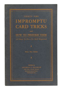 Thirty-Two Impromptu Card Tricks and How to Perform Them