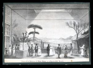 Egyptian Hall Lithograph 