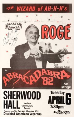 The Wizard of AH-H-H's: Roge, Signed