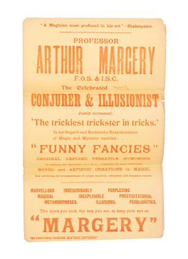 Arthur Margery Advertising Poster