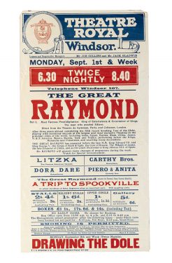 The Great Raymond at Theatre Royal in Windsor
