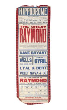 The Great Raymond, Nottingham Hippodrome