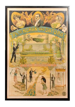 Ph. De Noran and Datura Framed Poster