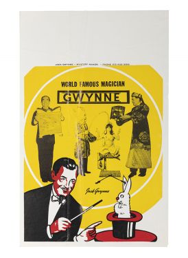 Jack Gwynne, World Famous Magician Poster