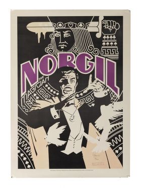 Norgil the Magician Poster (Signed)