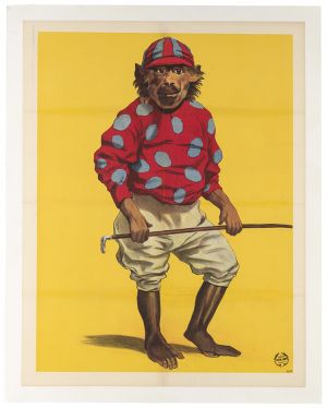 Trained Monkey Variety Show Poster