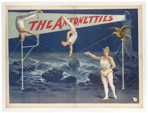 The Antonetties Slack Wire Act Poster