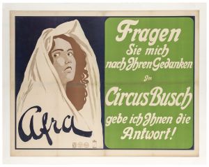 Afra the Mind Reader Poster