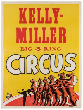 Kelly-Miller Big 3 Ring Circus Poster