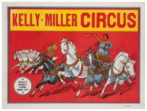 Kelly-Miller Circus Roman Chariot Poster