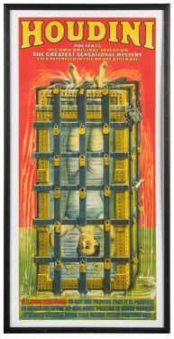 Houdini Water Torture Cell Reproduction Poster