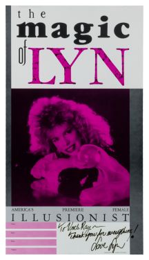 The Magic of Lyn Poster (Inscribed and Signed)