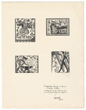 Quatre Ex-Libris Pour Un Magicien