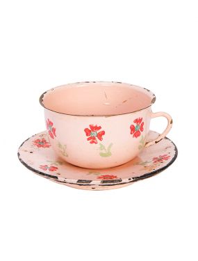 Confetti Cup and Saucer