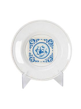 Soup Plate and Handkerchief