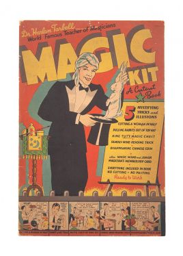 Harlan Tarbell Magic Kit, a Cutout Book