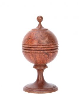 Red Mallee Burl Ball Vase