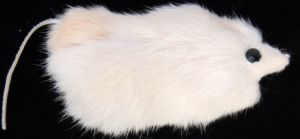 Real Fur Mouse Finger Puppet