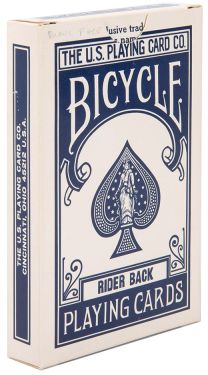 Bicycle Rider Back Jumbo Blank Playing Cards