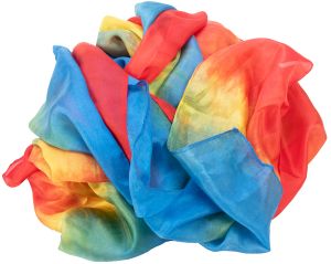 Giant Rainbow Silk Streamer