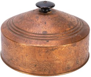 Copper Crackle Finish Dove Pan