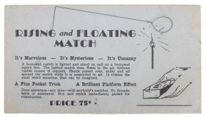 Rising and Floating Match