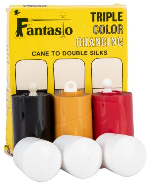 Fantasio Triple Color Changing Cane to Double Silks