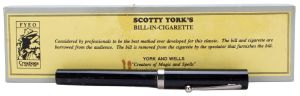 Scotty York's Bill-In-Cigarette