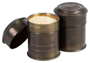 European Vintage Changing Canisters