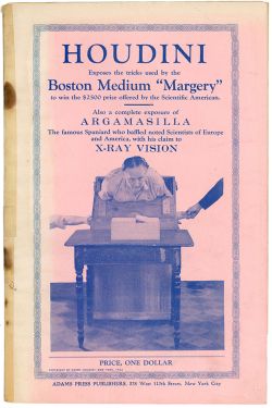 Houdini: "Margery" the Medium Exposed