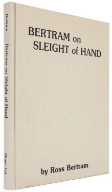 Bertram on Sleight of Hand (Inscribed and Signed)