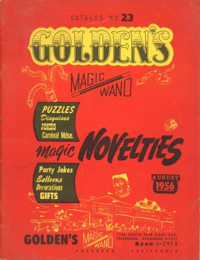 Golden's Magic Wand Catalog No. 23