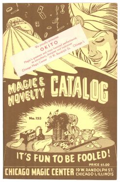Chicago Magic Center Magic and Novelty Catalog