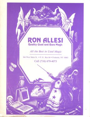 Ron Allesi Catalogs