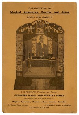 Whitlam's Magical Apparatus, Puzzles, and Jokes Catalogue No. 10