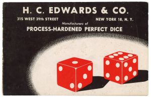 H.C. Edwards & Co. Confidential Price List