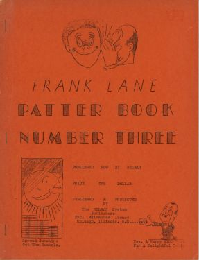 Frank Lane Patter Book Number Three