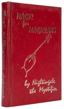 Magic for Magicians (Inscribed and Signd)