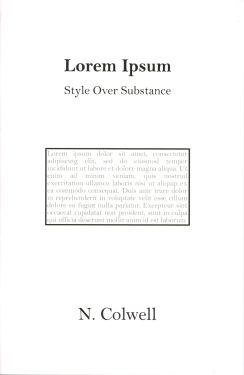 Lorem Ipsum: Style Over Substance