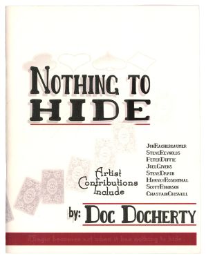Nothing to Hide (Signed)