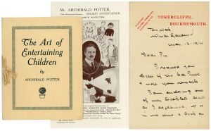 Archibald Potter Ephemera